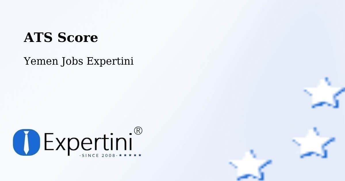 Resume ATS Score & Job Description Match Tool – Yarīm - Yemen Jobs Expertini