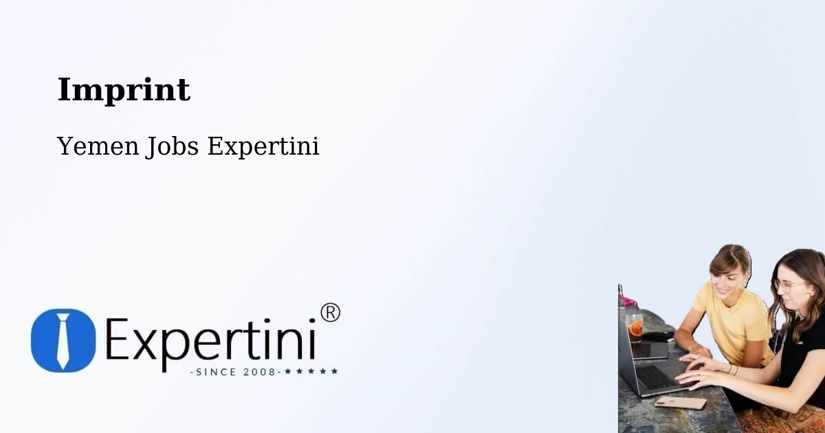 Imprint – Yarīm - Yemen Jobs Expertini
