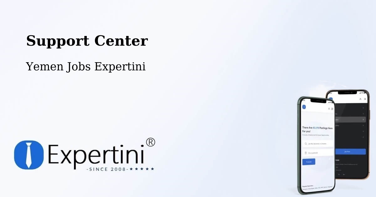 Support Services – Yarīm - Yemen Jobs Expertini
